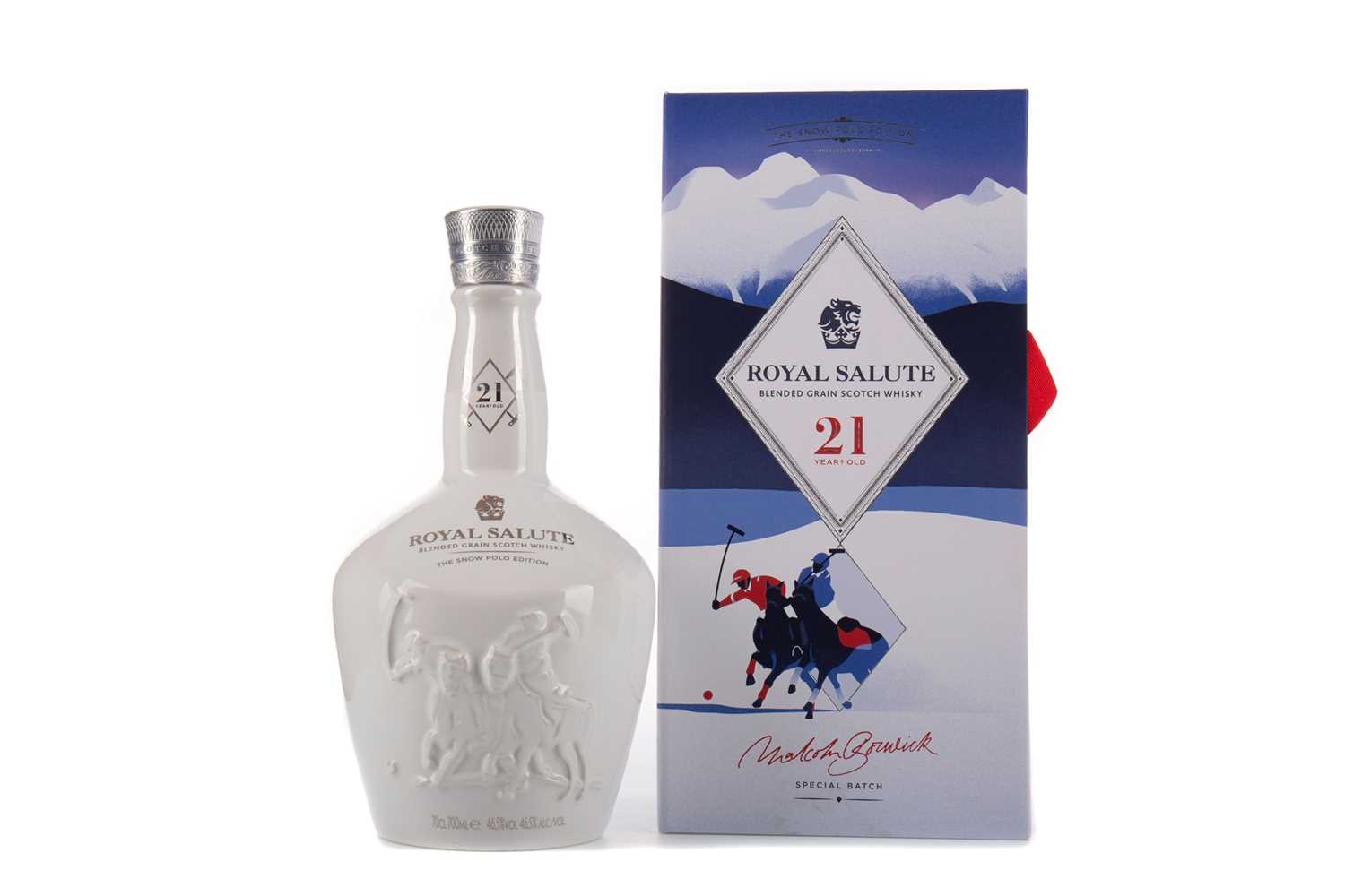 CHIVAS REGAL ROYAL SALUTE EDITION AGED 21 YEARS SNOW POLO