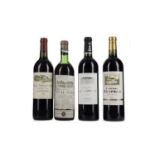 FOUR BOTTLES OF FRENCH RED WINE