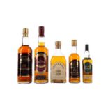 SINGLETON OF AUCHROISK, GLENFARCLAS 105, GLEN ORD AGED 12 YEARS, AND GLEN KEITH 1983