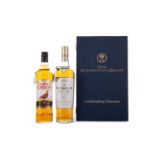 MACALLAN FINE OAK 10 YEARS OLD AND FAMOUS GROUSE