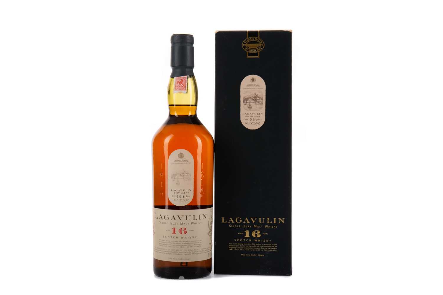 LAGAVULIN AGED 16 YEARS WHITE HORSE DISTILLERS