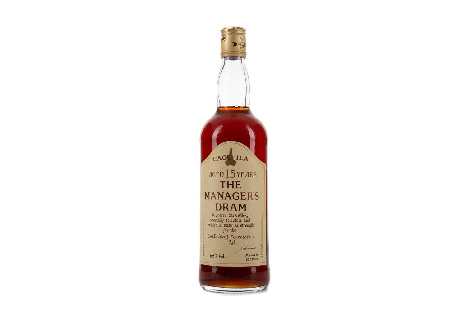 CAOL ILA MANAGERS DRAM AGED 15 YEARS