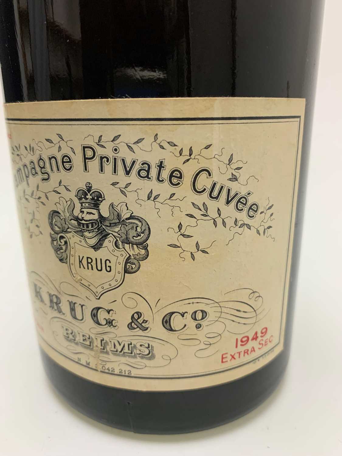 KRUG 1949 VINTAGE PRIVATE CUVEE CHAMPAGNE - Image 2 of 5