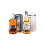 OLD PULTENEY 12 YEAR OLD AND JURA SUPERSTITION