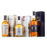 BALLANTINE'S 12 YEAR OLD PURE MALT, BELL'S SPECIAL RESERVE AND MITCHELL'S BLEND