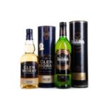GLENFIDDICH 12 YEAR OLD SPECIAL RESERVE 75CL AND GLEN MORAY SINGLE MALT