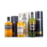 HIGHLAND PARK 12 YEAR OLD, CRAGGANMORE 12 YEAR OLD AND GLENFIDDICH 12 YEAR OLD SPECIAL RESERVE 1L