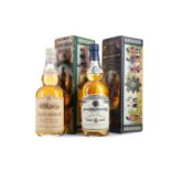 GLEN MORAY 15 YEAR OLD BLACK WATCH AND GLEN MORAY 12 YEAR OLD ARGYLL & SUTHERLAND HIGHLANDERS 75CL