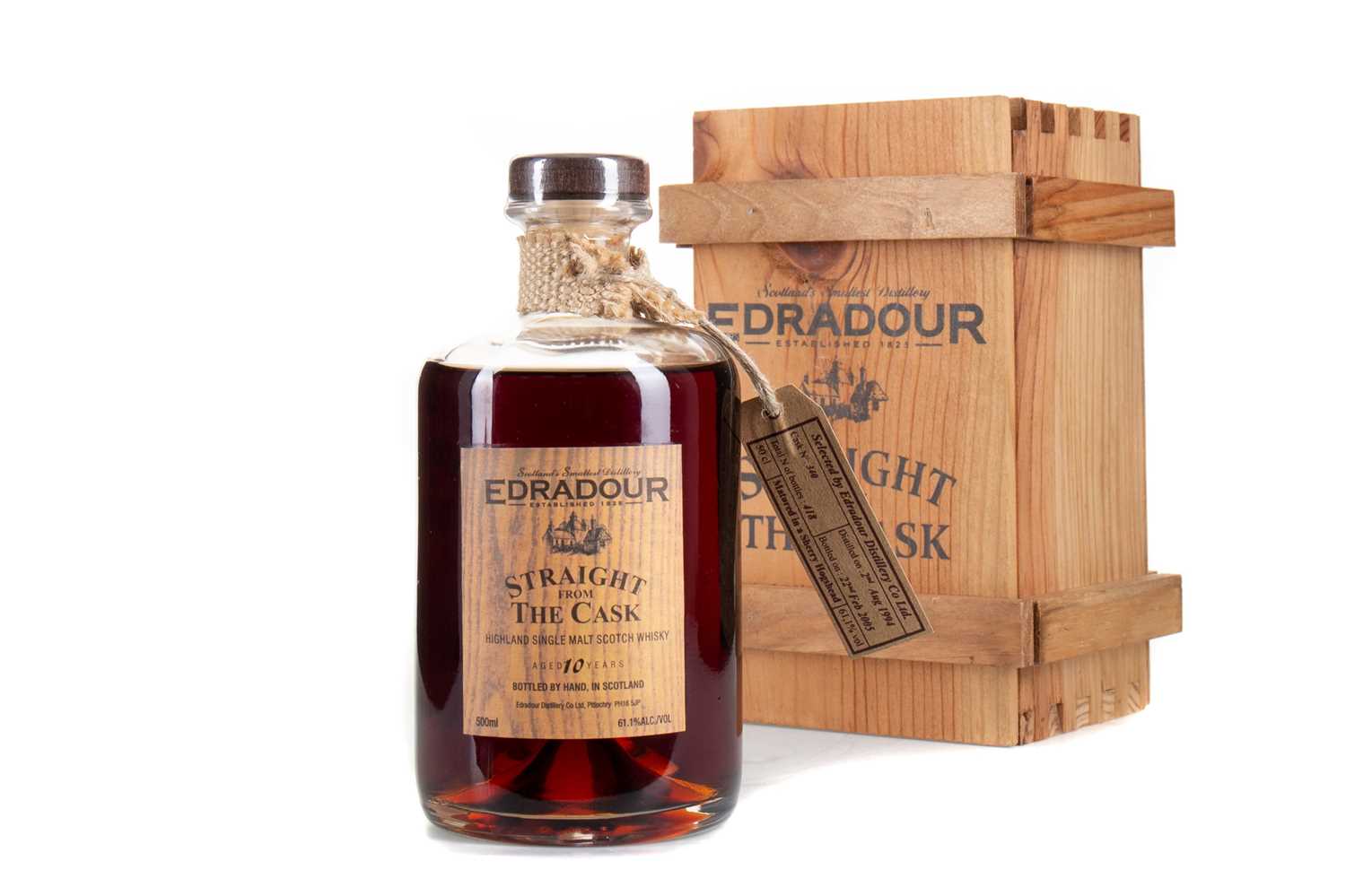 EDRADOUR 1994 10 YEAR OLD STRAIGHT FROM THE CASK #340 50CL