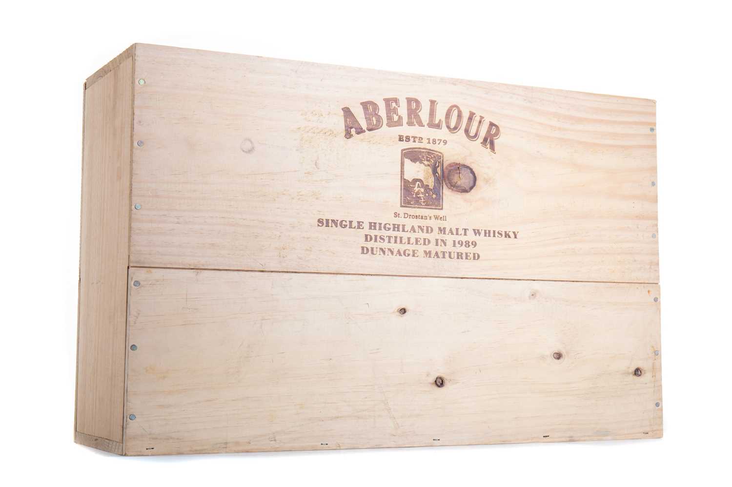 A CASE OF 12 ABERLOUR 1989 MILLENNIUM EDITIONS