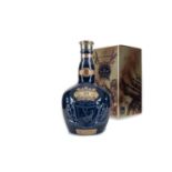 CHIVAS ROYAL SALUTE 21 YEAR OLD SAPPHIRE DECANTER