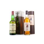 ABERLOUR 10 YEAR OLD AND GLENLIVET 12 YEAR OLD