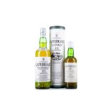 LAPHROAIG 10 YEAR OLD AND 15 YEAR OLD 35CL