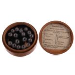 A SET OF HYDROMETER SPIRIT BEADS BY JAMES CORTIE OF GLASGOW