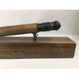 A WWII ERA ROSS OF LONDON MARINE TELESCOPE