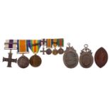 A WWI MEDAL GROUP AND OTHERS AWARDED TO CAPTAIN JOHN CRAWFORD