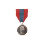 AN ELIZABETH II IMPERIAL SERVICE MEDAL AND LETTER