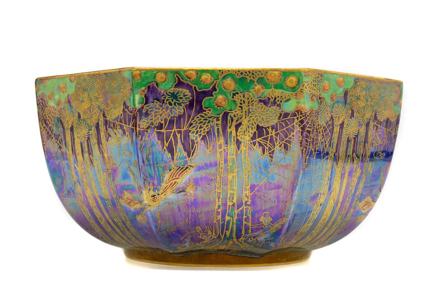 A DAISY MAKEIG-JONES FOR WEDGWOOD FAIRYLAND LUSTRE BOWL