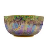 A DAISY MAKEIG-JONES FOR WEDGWOOD FAIRYLAND LUSTRE BOWL