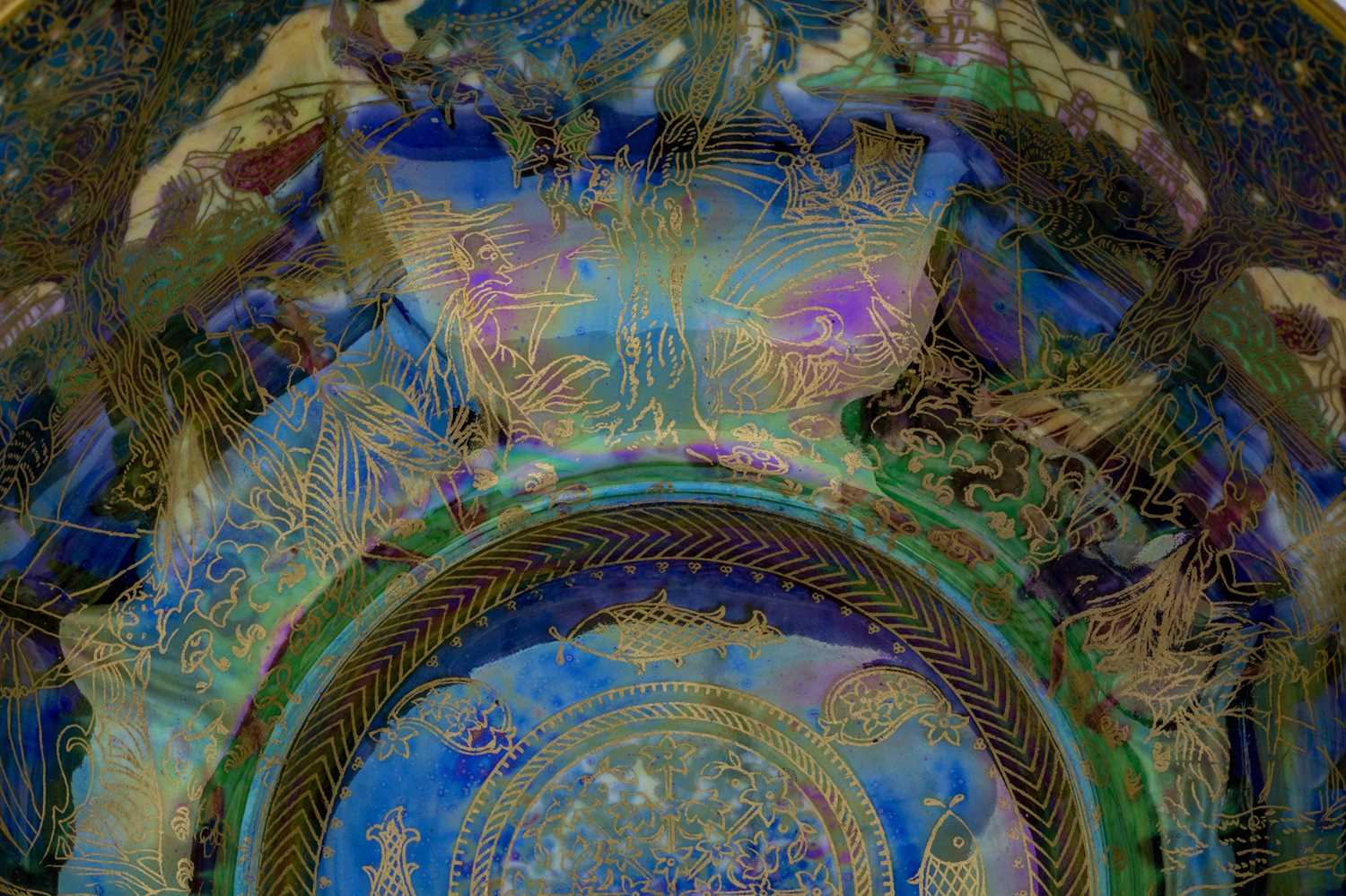 A DAISY MAKEIG-JONES FOR WEDGWOOD FAIRYLAND LUSTRE BOWL - Image 7 of 13