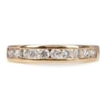 A DIAMOND HALF ETERNITY RING