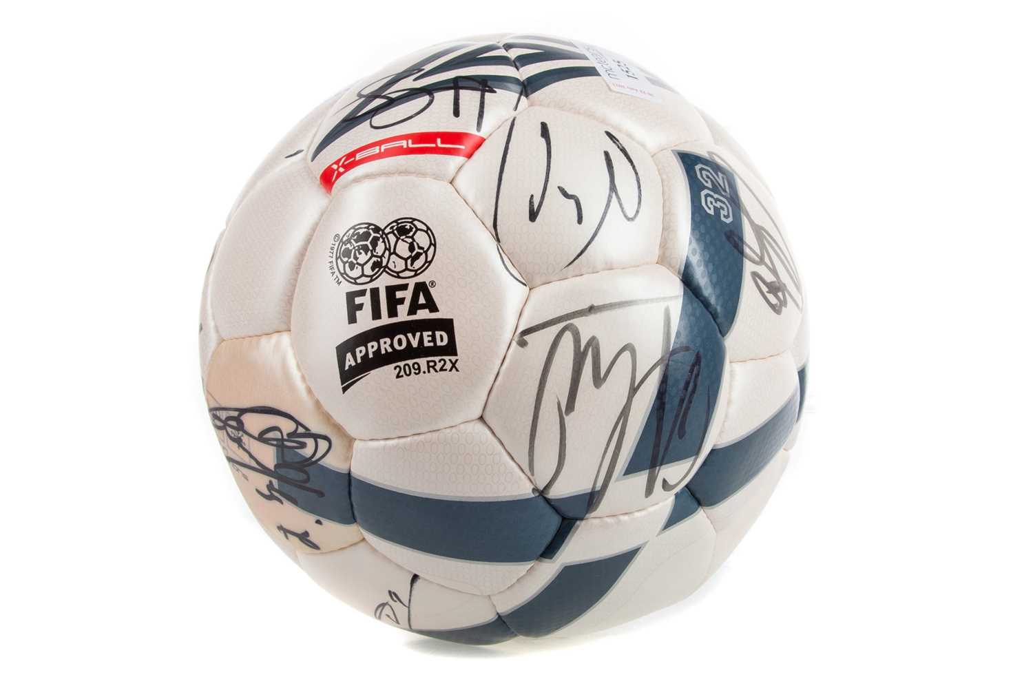 A SIGNED FOOTBALL