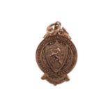 SCOTTISH AMATEUR B.G.W. ASSOCIATION EASTERN DISTRICT WRESTLING CHAMPIOMSHIP 1ST PRIZE MEDAL, 1914