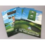 A COLLECTION OF RYDER CUP PROGRAMMES