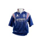 A RANGERS F.C. SIGNED JERSEY