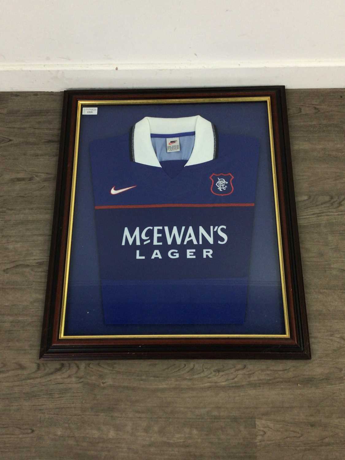 A RANGERS FOOTBALL CLUB HOME SHIRT