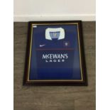 A RANGERS FOOTBALL CLUB HOME SHIRT