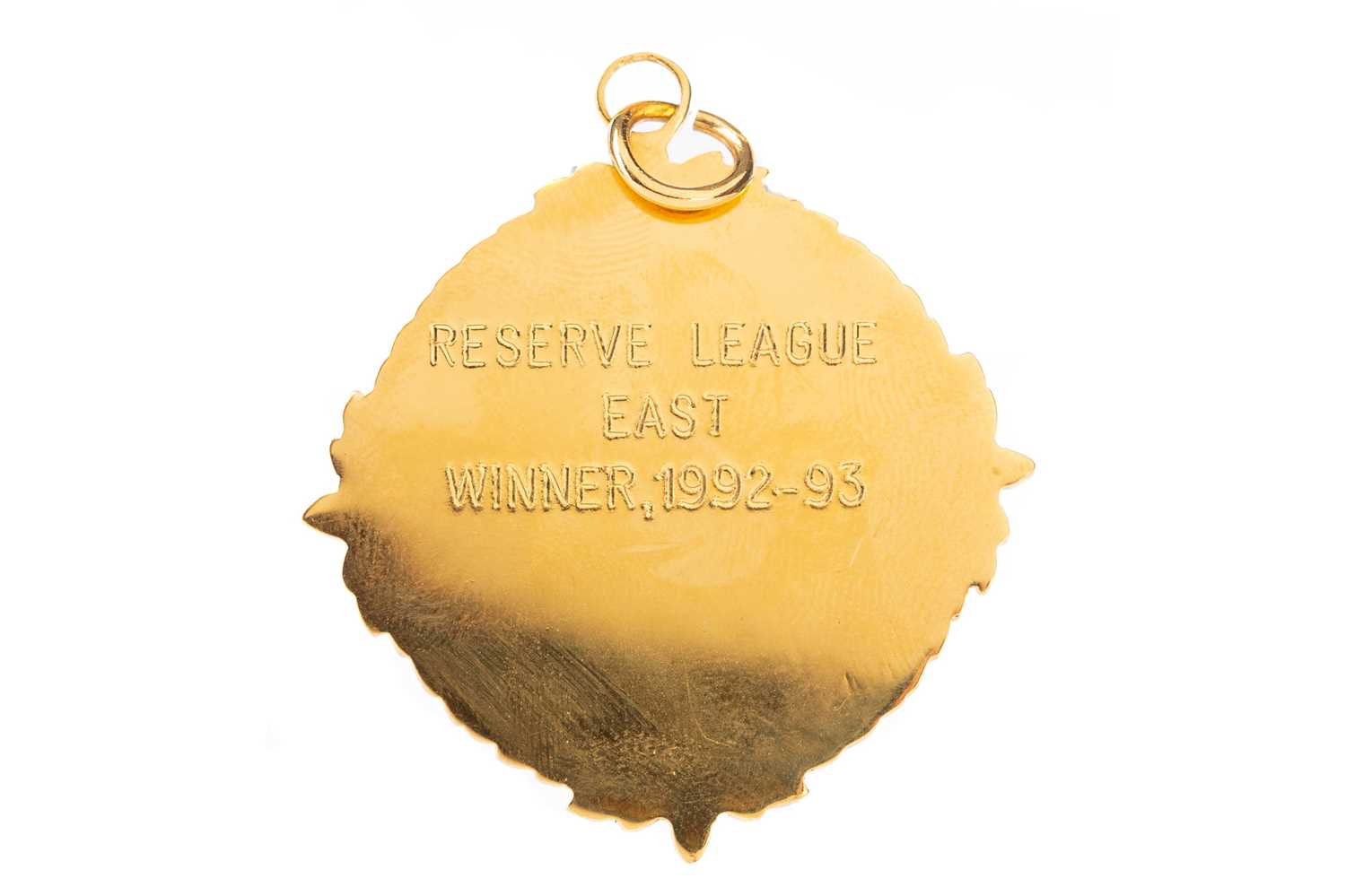 DUNFERMLINE A.F.C. RESERVE LEAGUE EAST WINNER MEDAL, 1992-93 - Bild 2 aus 2