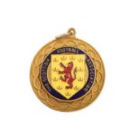 DUNFERMLINE A.F.C. SCOTTISH FOOTBALL ASSOCIATION THE BP SCOTTISH YOUTH CUP WINNER MEDAL, 1987-88