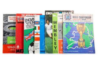 WORLD CUP 1966 OFFICIAL SOUVENIR PROGRAMME AND OTHERS