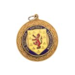 DUNFERMLINE A.F.C. SCOTTISH FOOTBALL ASSOCIATION FOUR NATIONS YOUTH TOURNAMENT MEDAL, 1987