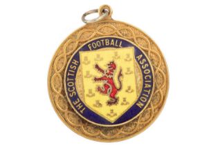DUNFERMLINE A.F.C. SCOTTISH FOOTBALL ASSOCIATION FOUR NATIONS YOUTH TOURNAMENT MEDAL, 1987