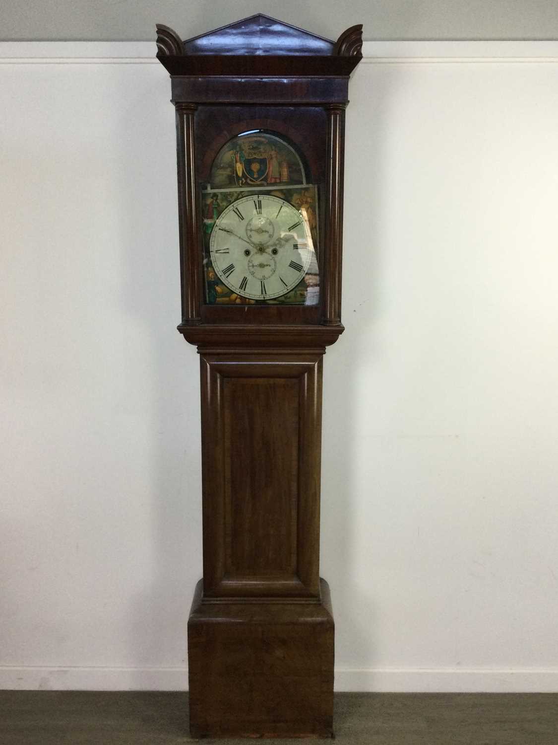 A VICTORIAN EIGHT DAY LONGCASE CLOCK - Image 2 of 2
