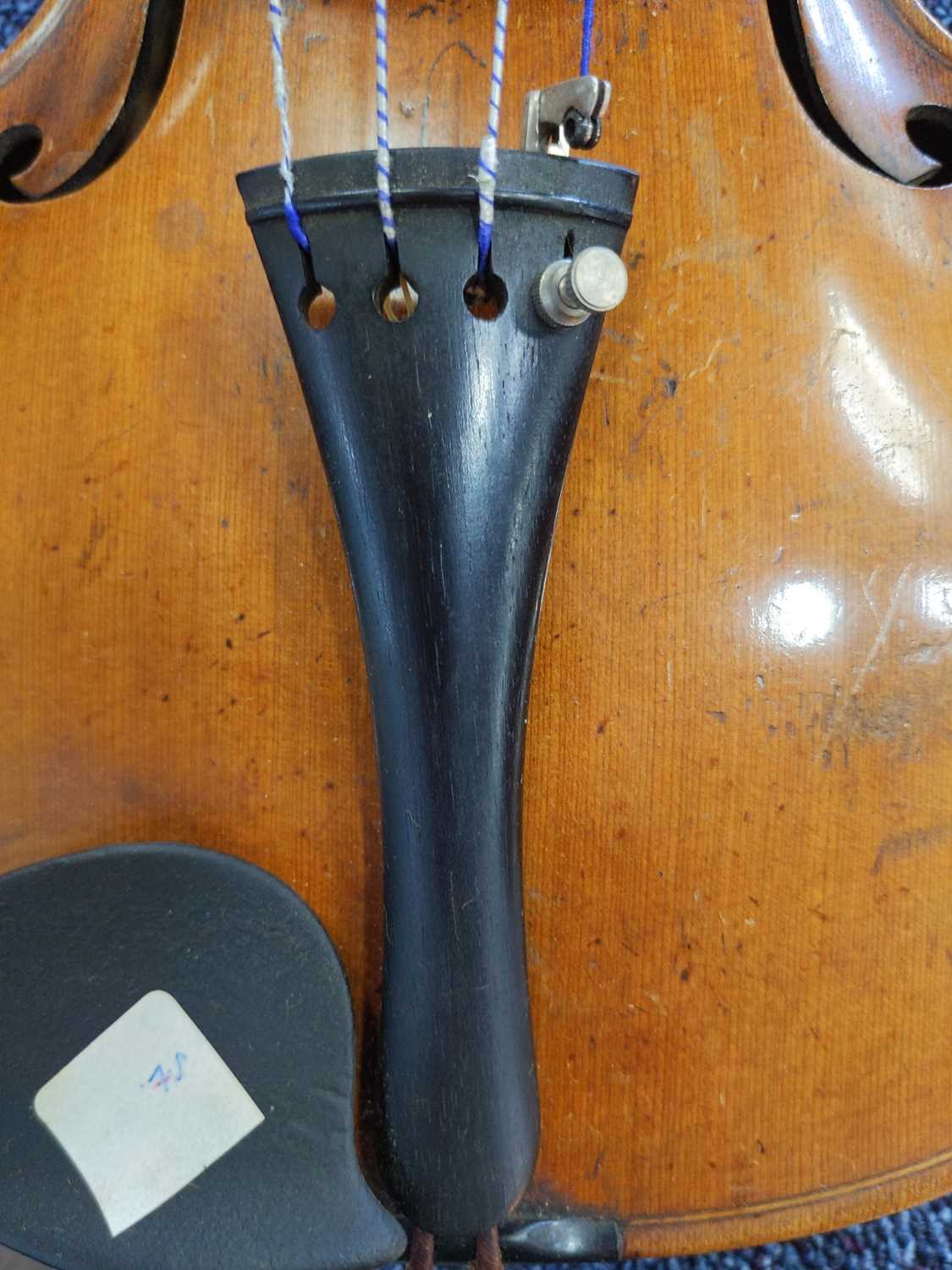 A STAINER COPY 3/4 SIZE VIOLIN - Image 4 of 15