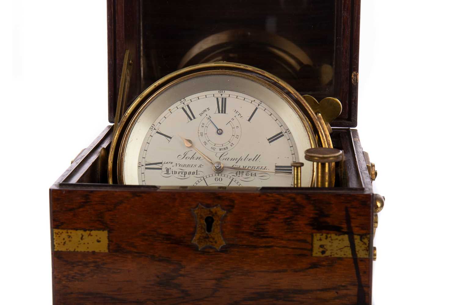 A TWO-DAY MARINE CHRONOMETER BY JOHN CAMPBELL (LATE NORRIS & CAMPBELL) OF LIVERPOOL