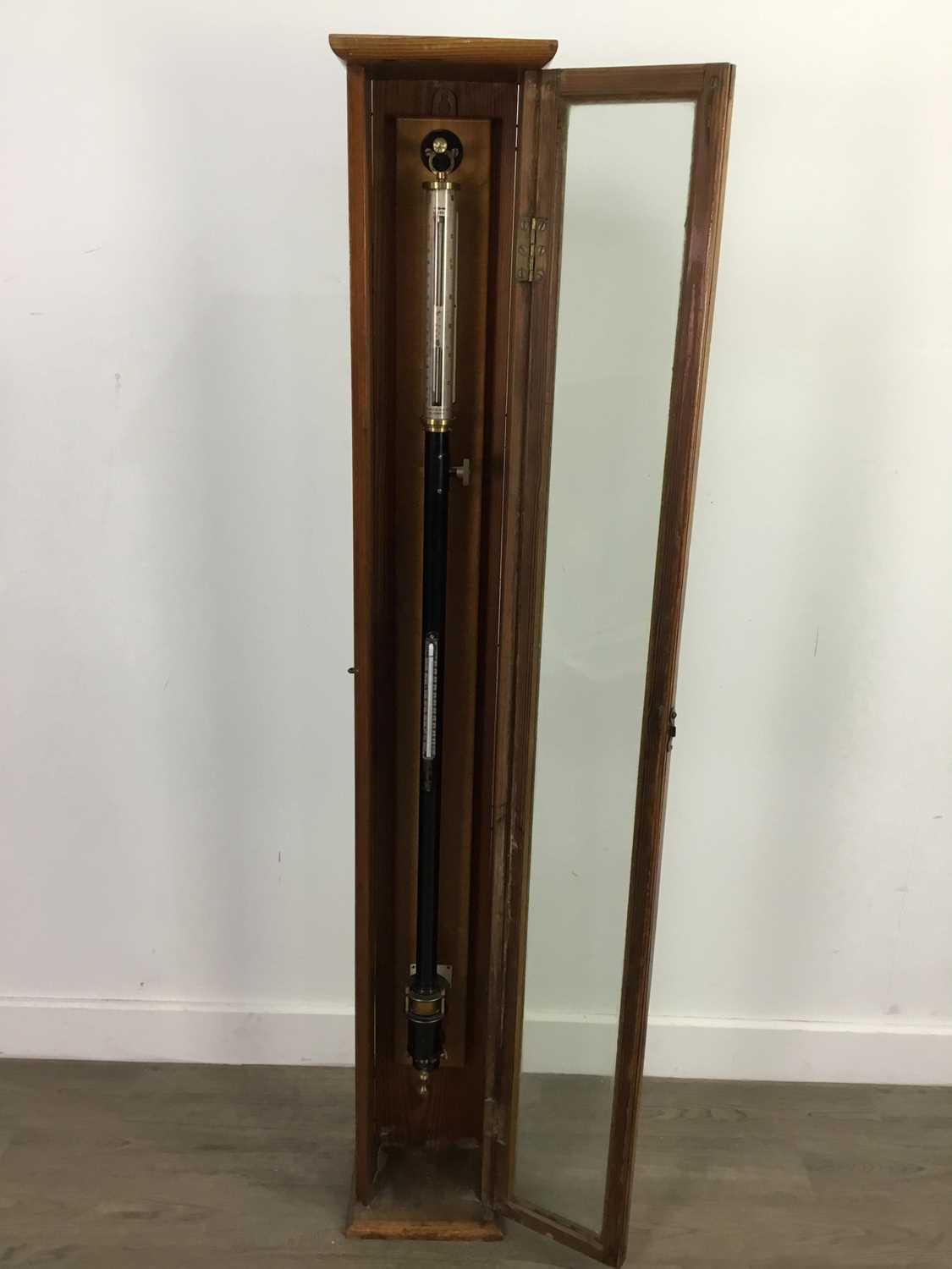 AN EARLY 20TH CENTURY FORTIN-TYPE BAROMETER BY W. B. NICHOLSON LTD. OF GLASGOW - Image 2 of 4