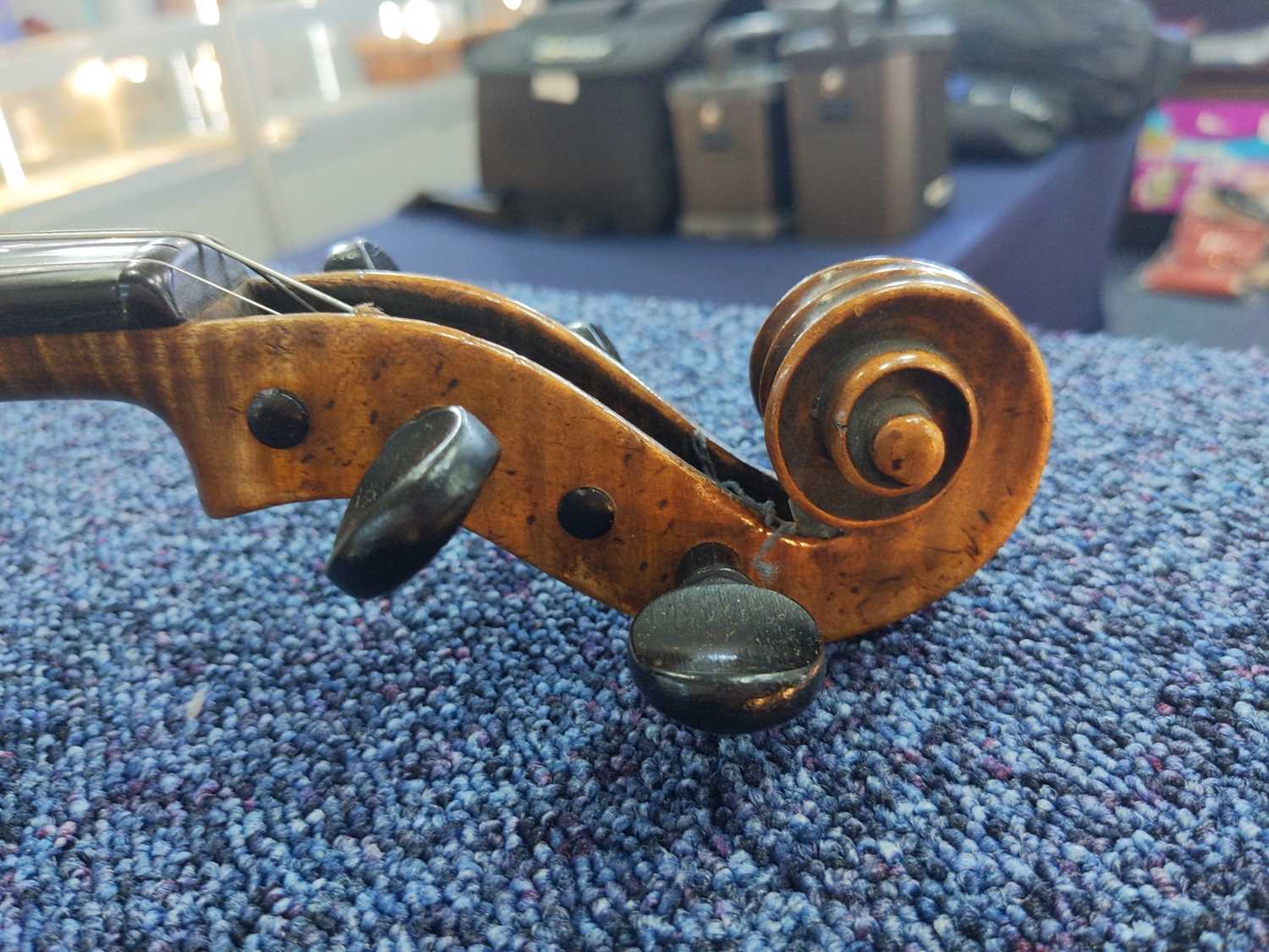 A STAINER COPY 3/4 SIZE VIOLIN - Image 9 of 15