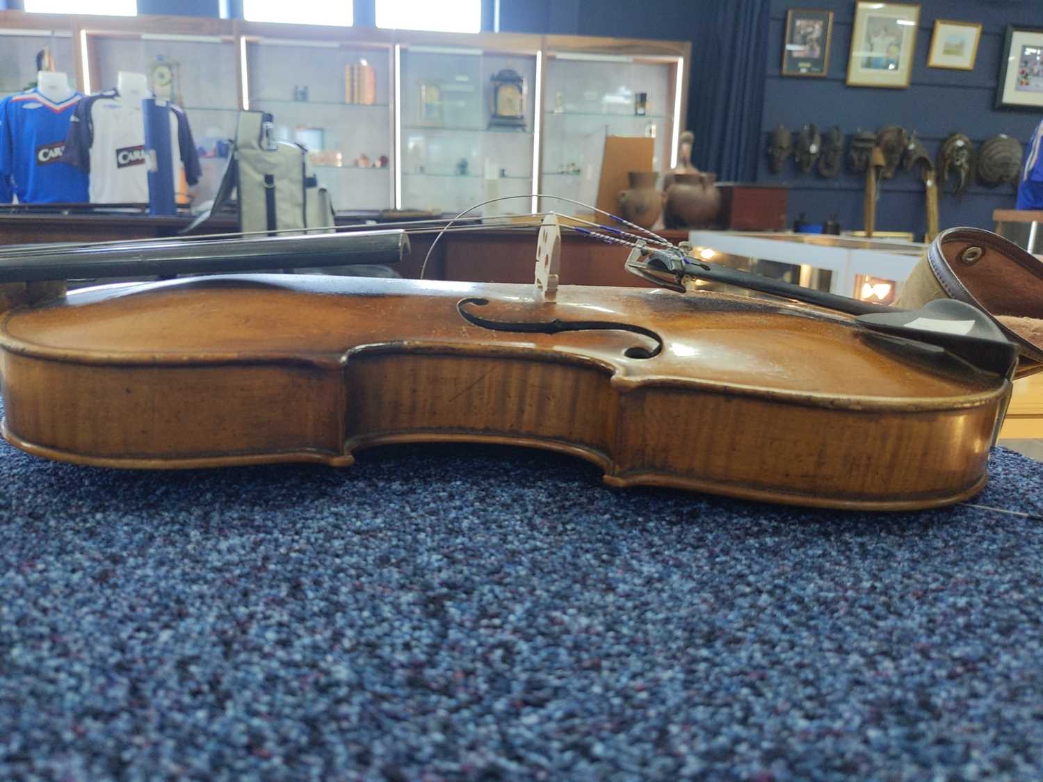 A STAINER COPY 3/4 SIZE VIOLIN - Image 11 of 15