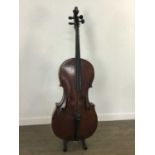 A 19TH CENTURY CELLO