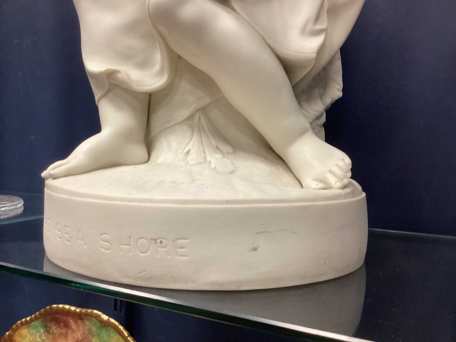 A VICTORIAN PARIAN WARE SCULPTURE AFTER JOSEPH DURHAM A.R.A. - Image 10 of 10