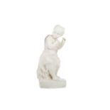 A VICTORIAN PARIAN WARE SCULPTURE AFTER JOSEPH DURHAM A.R.A.