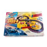 A MICROMACHINES ELECTRIC ROAD RACING TURBO SPEED-8 SET