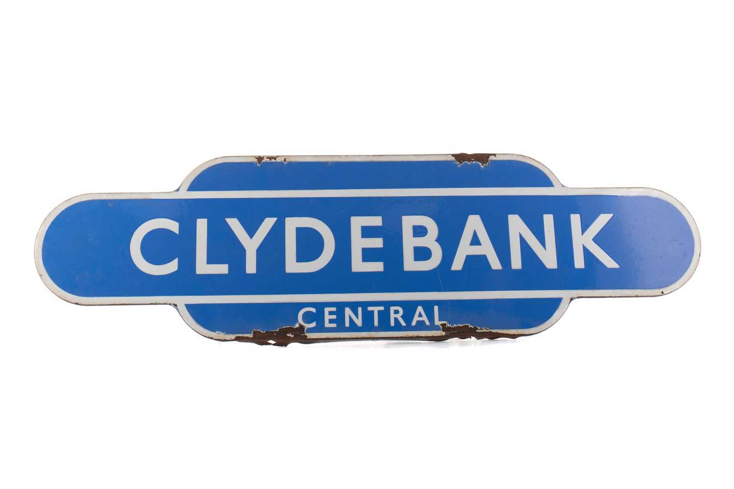 A CLYDEBANK CENTRAL RAILWAY TOTEM - Image 2 of 2