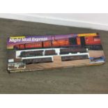 A HORNBY R758 NIGHT MAIL EXPRESS ELECTRIC TRAIN SET