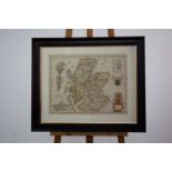 A 17TH CENTURY MAP OF SCOTLAND BY JANSSON