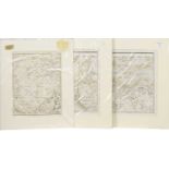 EIGHT LATE 17TH /EARLY 18TH CENTURY AND LATER MAPS